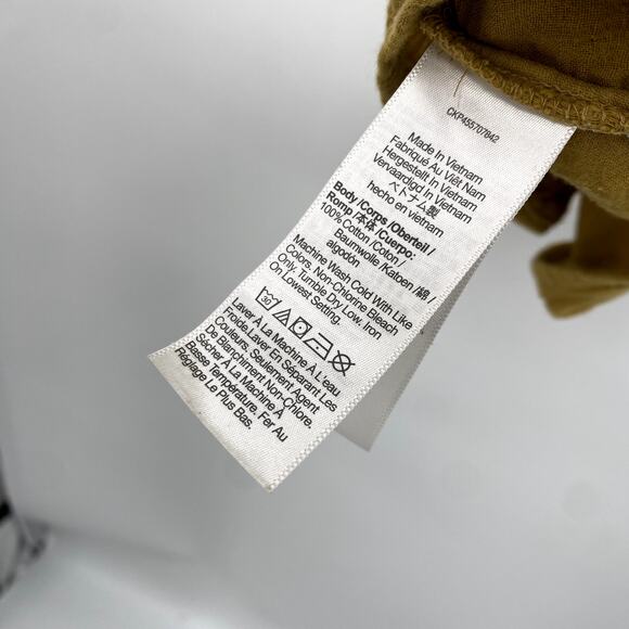 Madewell yellow button down blouse - Picture 6 of 6